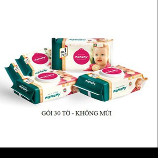 Combo 5 gói khăn ướt em bé mamamy 30 tờ - freeship 99k