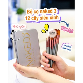 Bộ 12 cây cọ trang điểm siêu đẹp N3 ảnh thật