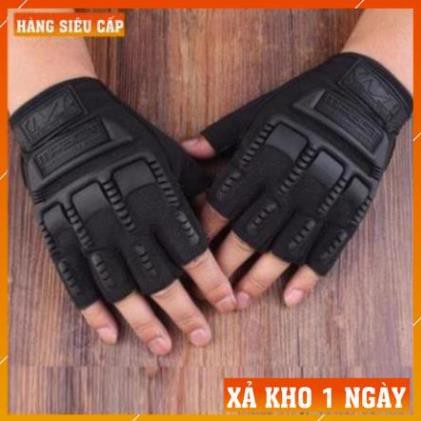 [FreeShip – Xả Kho 1 Ngày] Găng Tay Phượt Lính Mỹ Đi Xe Máy- Bao Tay Tập GYM