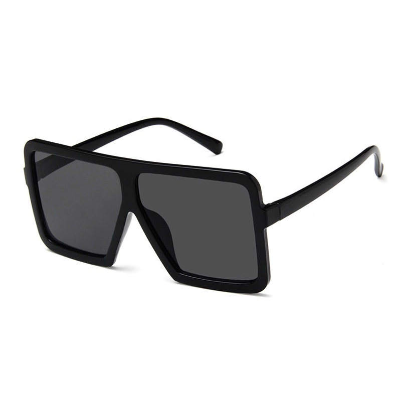 Kính mát SAMJUNE gọng vuông bản lớn thời trang cho nam nữ