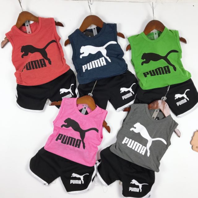 Bộ Thể Thao Puma Cho Bé Trai Và Gái (1-10t)