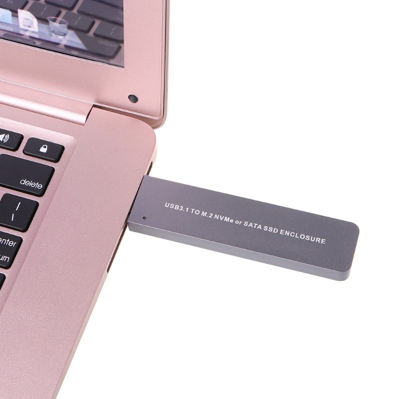 Thiết bị chuyển đổi cổng Type C USB 3.1 sang M2 Nvme Sata SSD cho hộp đĩa Pcie Ngff M.2