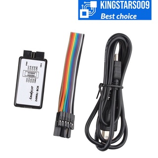 Bộ phân tích logic 8 kênh 24mhz - usb 8ch 24mhz logic analyzer