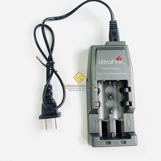 Bộ sạc 2 pin lithium 3.7v ultra fire wf-139 đa năng
