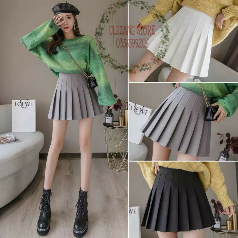 CHÂN VÁY TENNIS SKIRT XANH MINT SIÊU YÊU