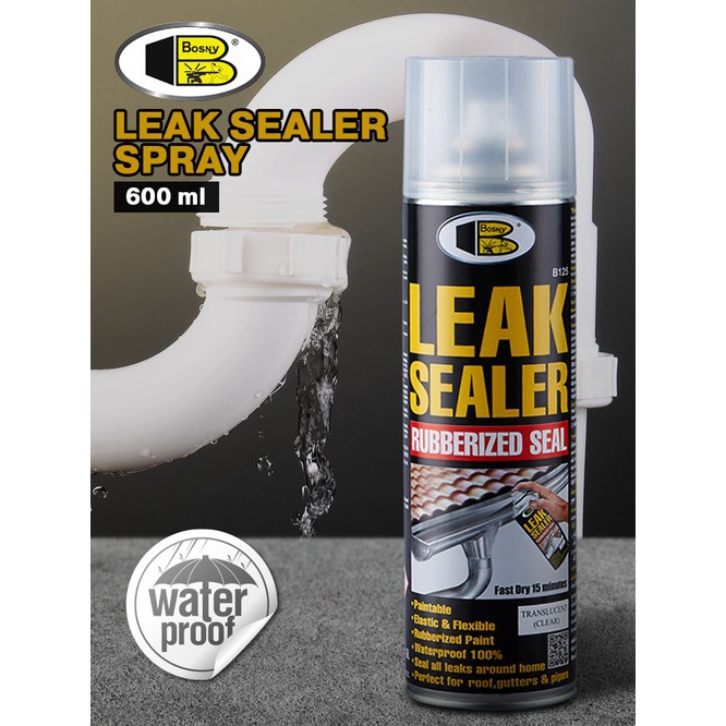 Sơn Xịt Chống Thấm Dột Bosny Leak Sealer Hàng Thái Lan Chính Hãng