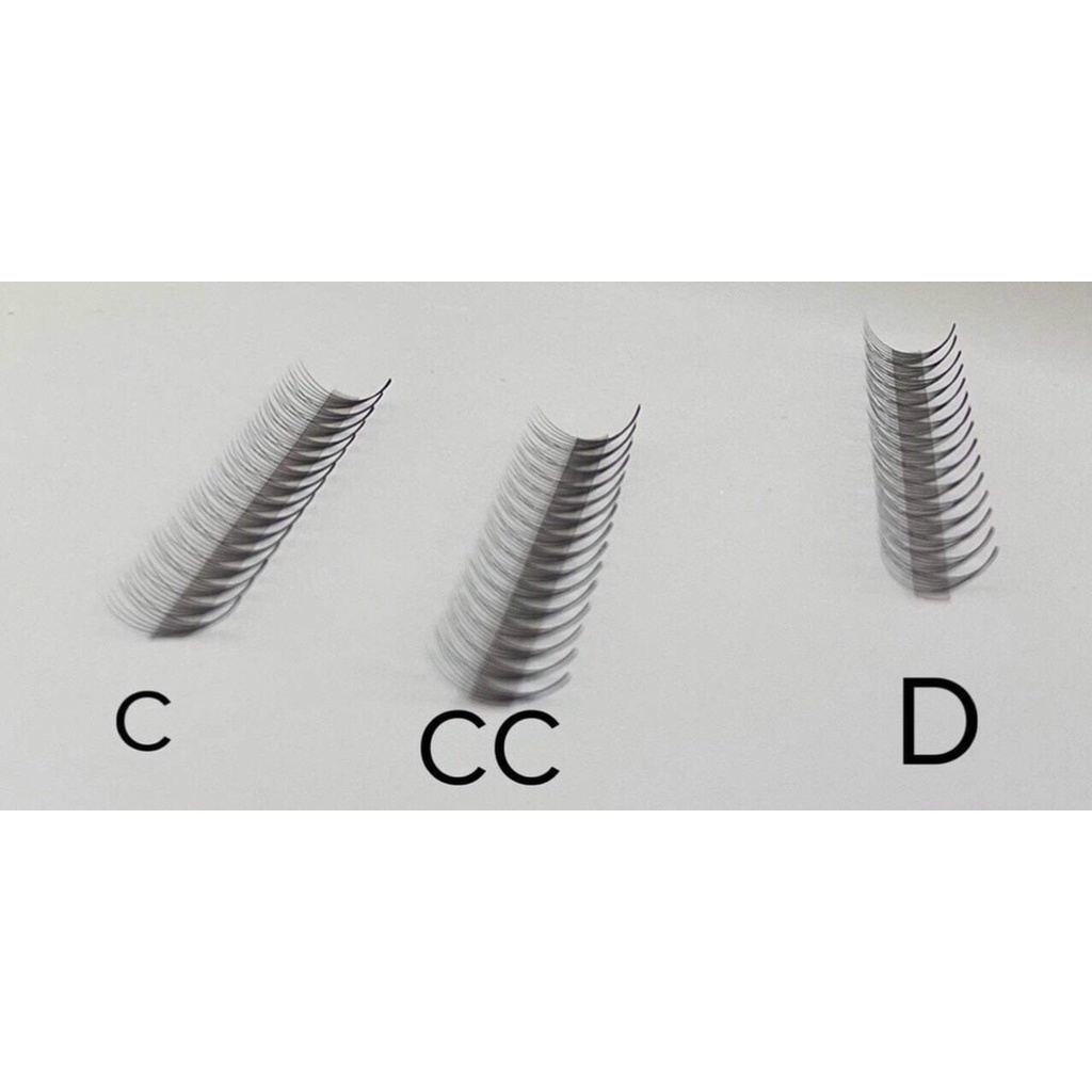 Mi Fan 4D cong C CC D độ dài từ 8 đến 16 hộp 1000Fan