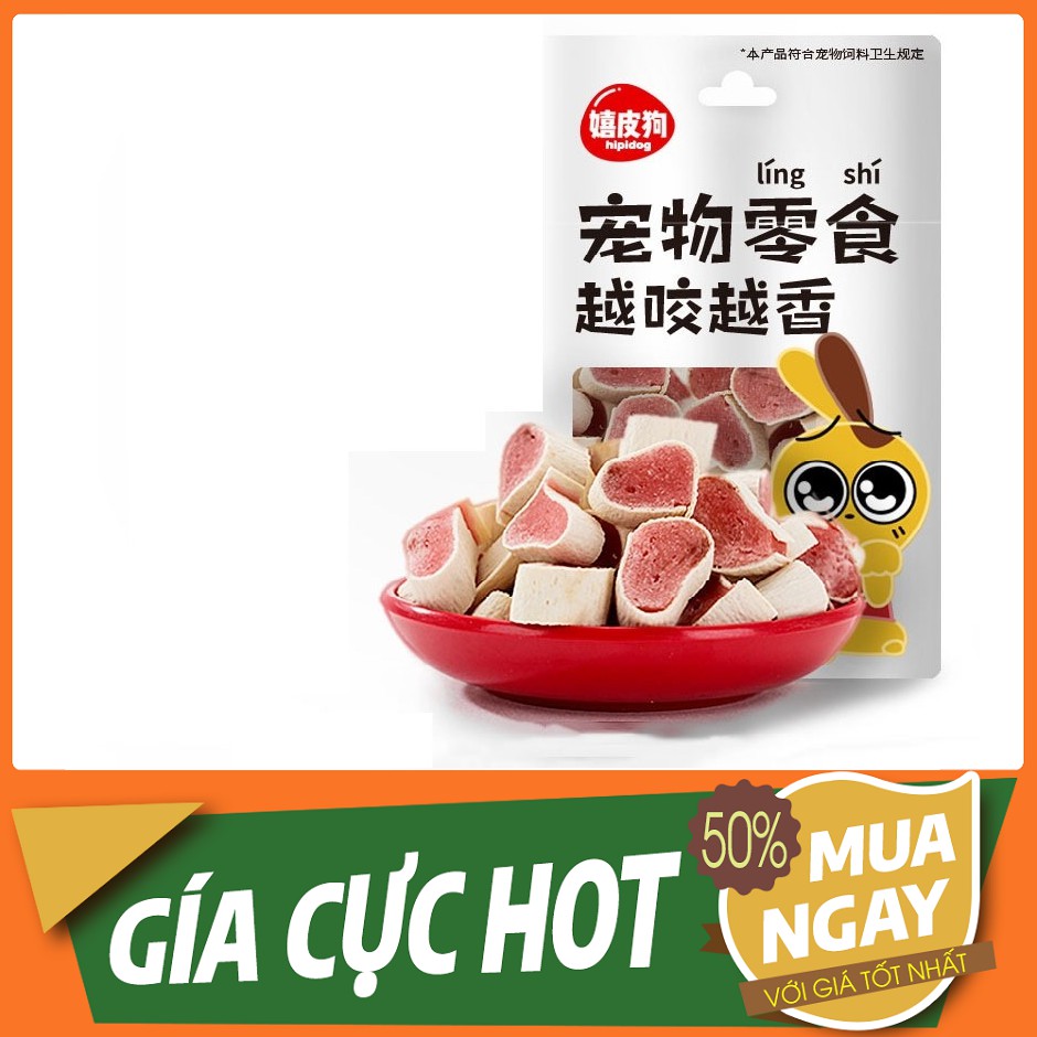 GÀ SUSHI - BÁNH THƯỞNG CHO CHÓ CUNG CẤP CANXI