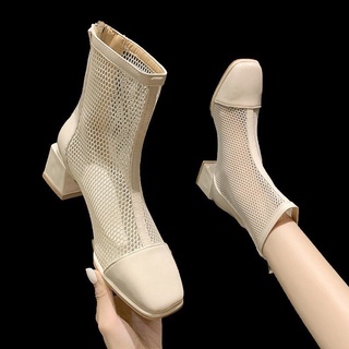 boot  lưới da bóng khóa sau quảng châu ( boot  hè thu )
