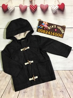 ÁO KHOÁC DẠ OLD NAVY sz 2-5y