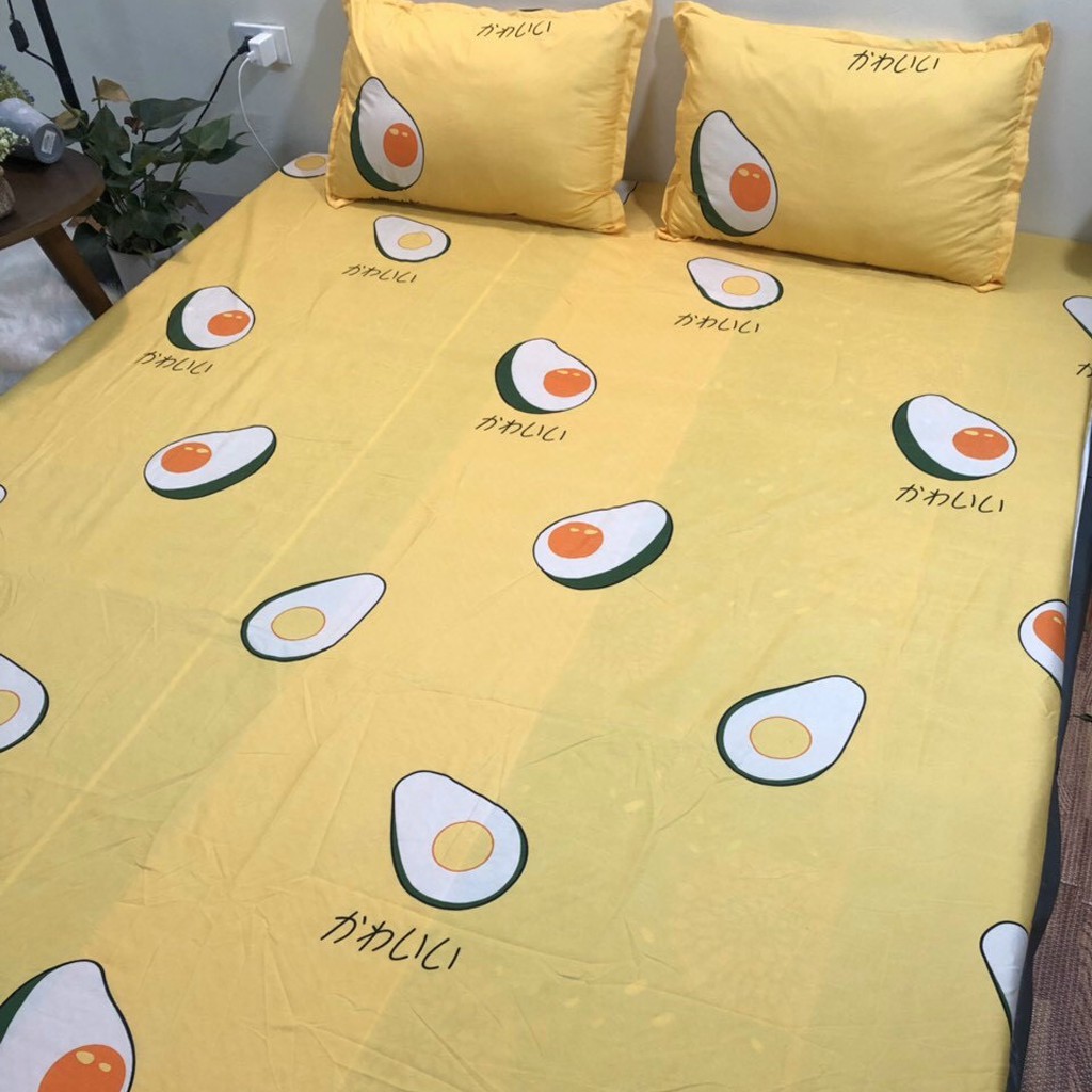 [QUÀ TẶNG KHẨU TRANG] Ga gối poly bộ ga gối Cotton Hàn Quốc đáng yêu Gosan Bedding | BigBuy360 - bigbuy360.vn