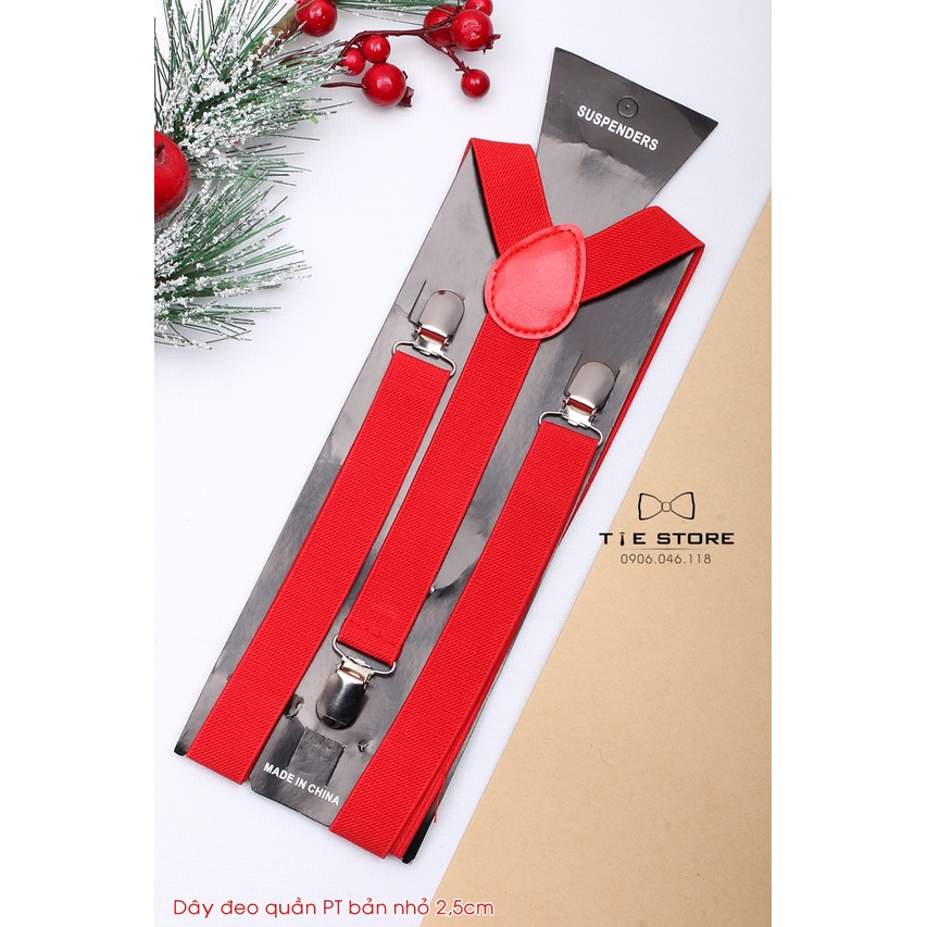 DÂY ĐAI QUẦN CHỮ Y 2.5cm - DÂY YẾM QUẦN - ĐỦ MÀU NAM NỮ - TIEN NGUYEN