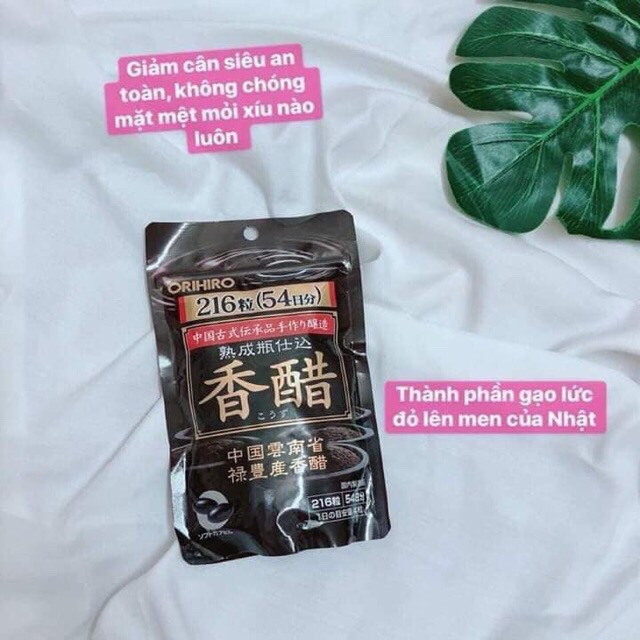 GIẤM ĐEN GIẢM CÂN NHẬT BẢN ORIHIRO 216 VIÊN, Dấm đen orihiro Nhật Bản | BigBuy360 - bigbuy360.vn