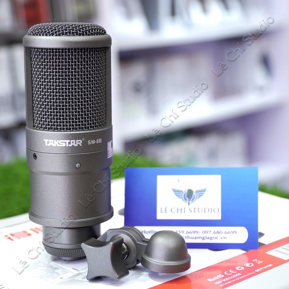 Mic Thu Âm Takstar SM8B Hàng Loại 1 . Micro SM8B Là Dòng Mic Livestream Chuyên Dùng Để Thu Âm , Chất Âm Trong Trẻo