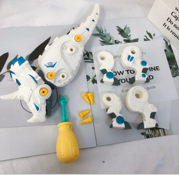 Mẫu mới] ĐỒ CHƠI LẮP RÁP MÔ HÌNH 3D KHỦNG LONG CAO CẤP cho bé Cỡ To có tua vít