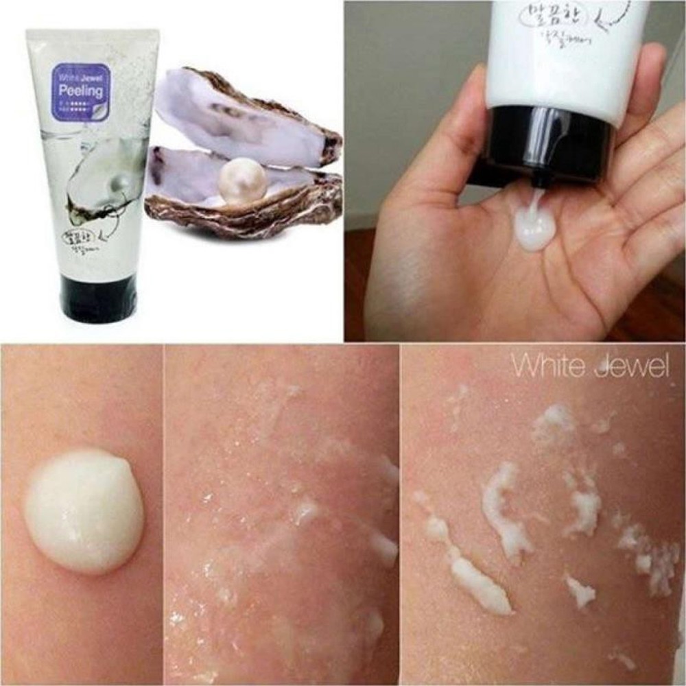 [Xả Kho] Tẩy Da Chết Ngọc Trai Làm Trắng Da Smart Peeling White Jewel Peeling PM02 Autofun