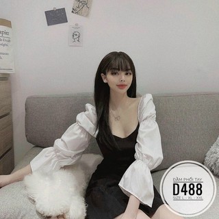[Ảnh thật] BIGSIZE Đầm phối tay D488