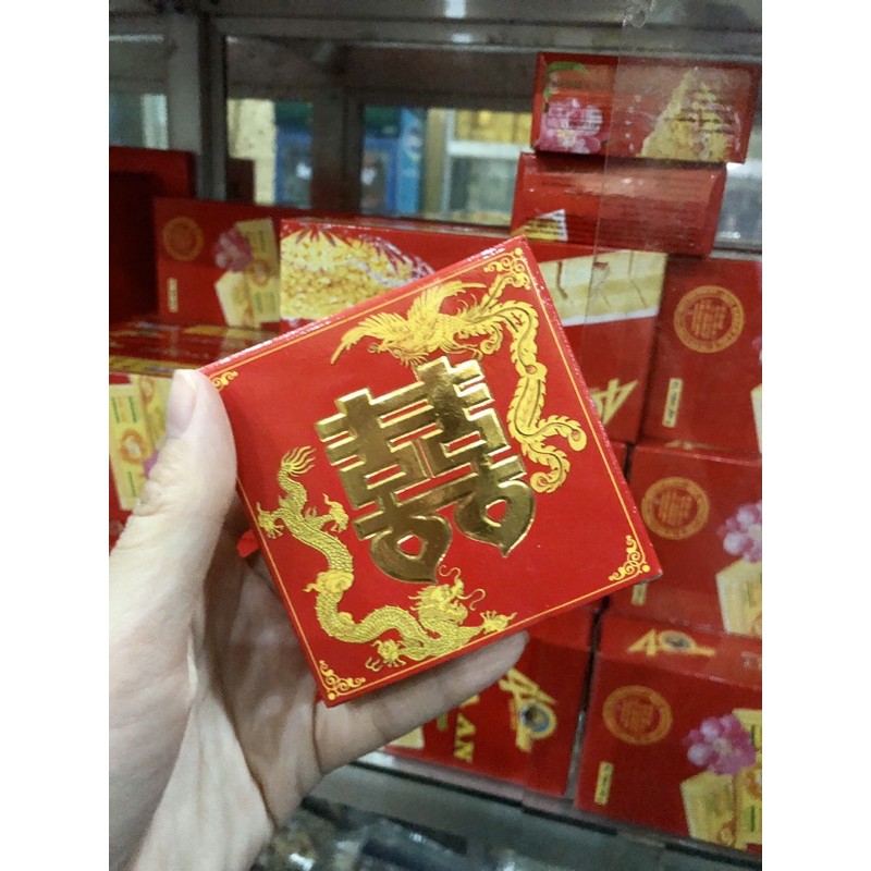 Bánh Đậu Xanh Hoà An - Bánh đậu chữ hỷ