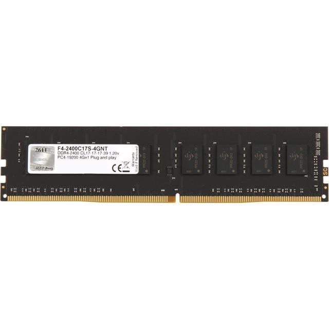 Ram máy tính để bàn ddr4 4G các hiệu kingmax, kingston, Gkill, team elite