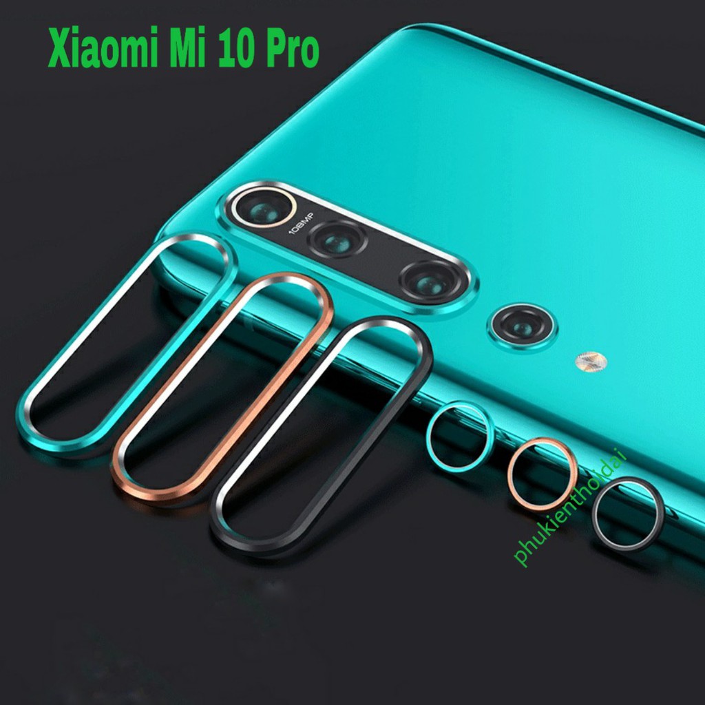 Ốp viền Camera Xiaomi Mi 10 Pro / Mi 11 Ultra ( đai bảo vệ camera )