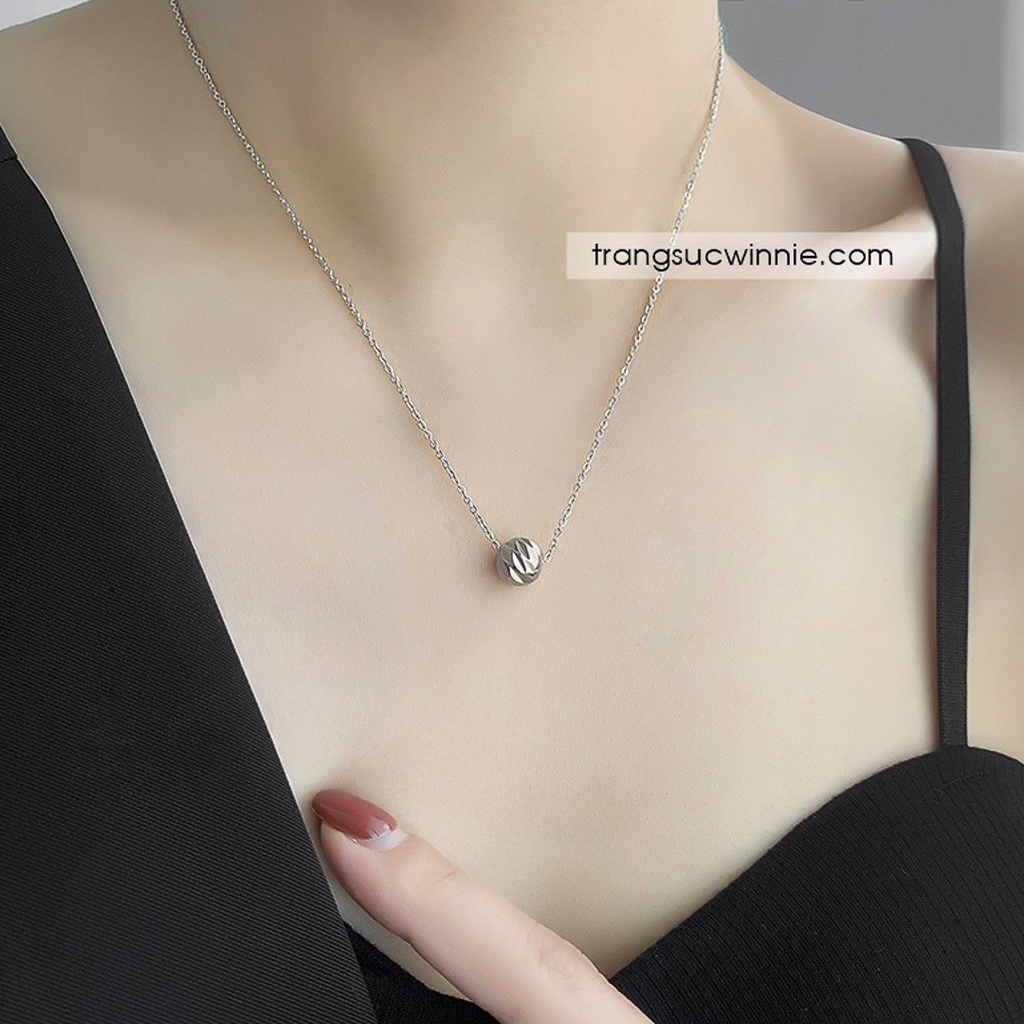 Dây chuyền nữ titan Charm B