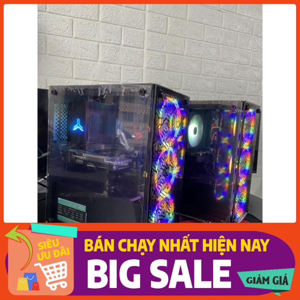 Vỏ case xigmatek - NYX No Fan Gemini Hồng Omg hồng
