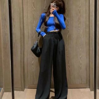 QUẦN ỐNG SUÔNG PANT 2LY_ DÀI 100CM 3100