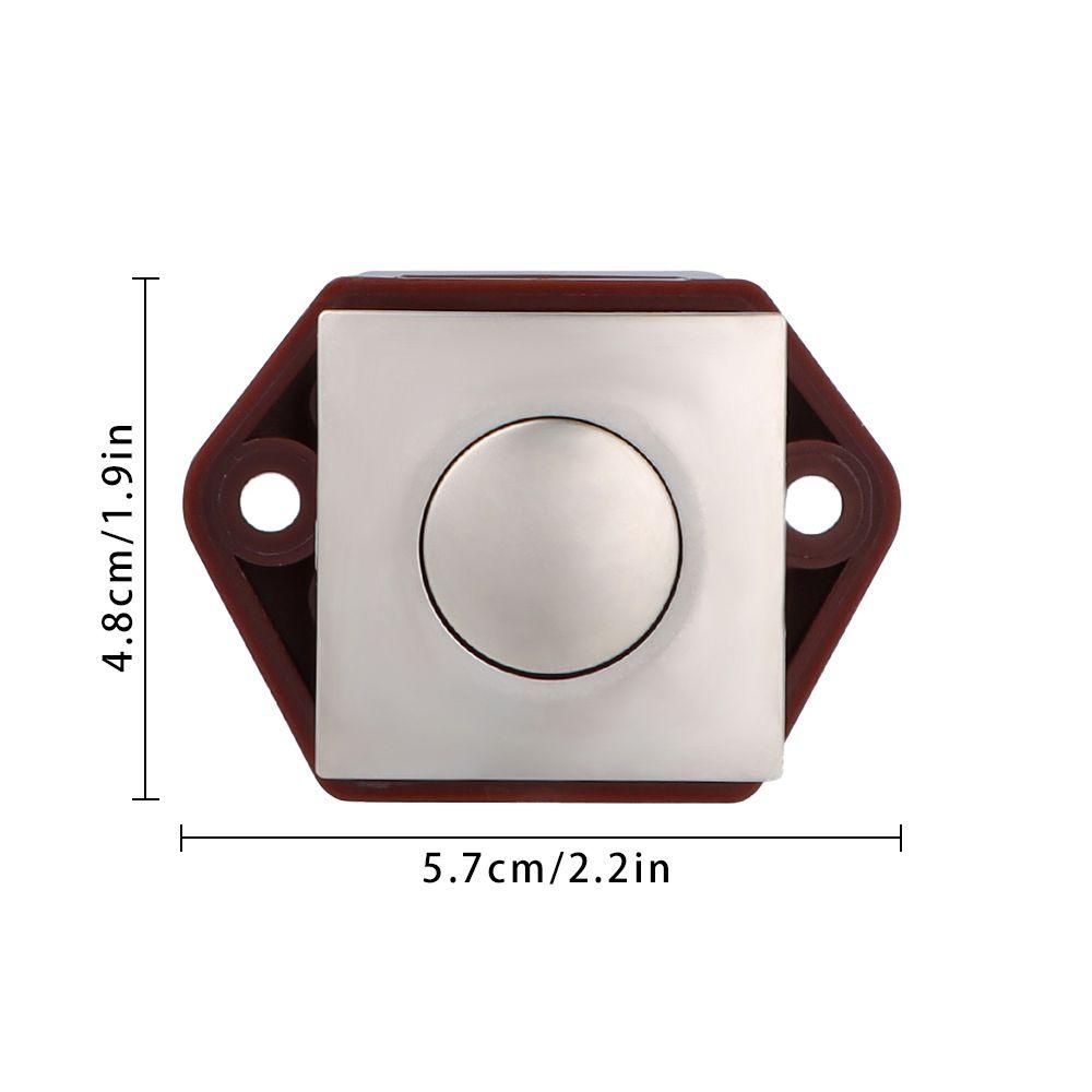 KUNHEV Nút Nhấn Khóa Cửa Xe Hơi Bằng Hợp Kim Kẽm Siêu Bền Họa Tiết Hoa Mẫu Đơn