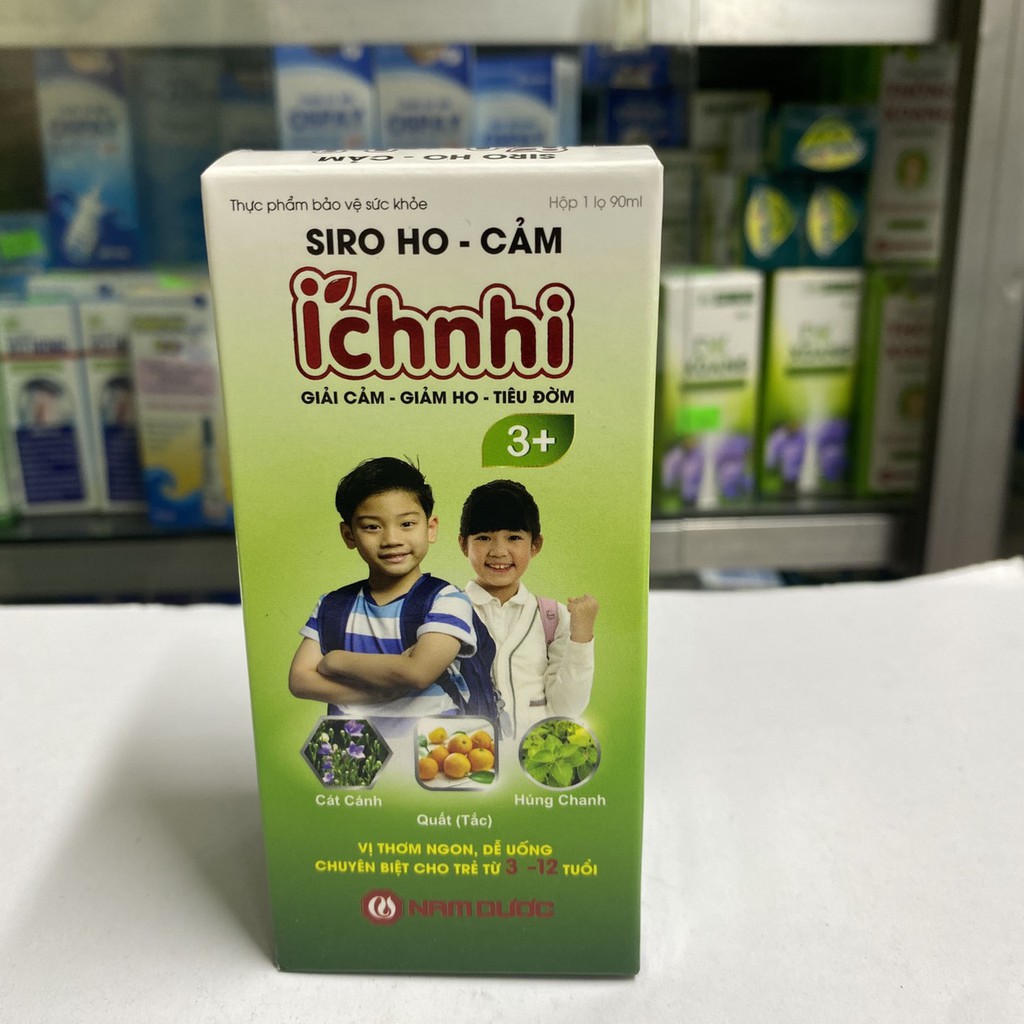 Siro Ho Cảm Ích Nhi lọ 90ml