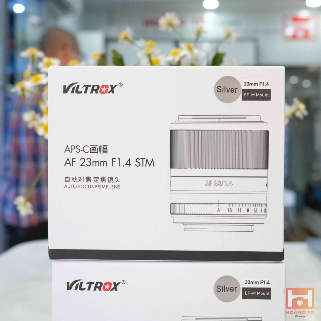 Ống Kính Viltrox AF 23mm F1.4 STM For Canon EOS M New