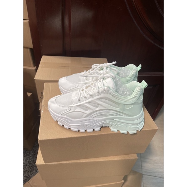 Giày nữ Sneaker thể thao mẫu cực Trend A2218 T SNEAKER 3 màu sơn cực Hót Hít