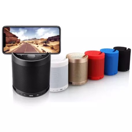 Loa bluetooth đa năng NTC HF-Q3 dòng 2022 bass tốt loại cao cấp có giá đỡ điện thoại - cổng usb - thẻ nhớ - jack 3,5