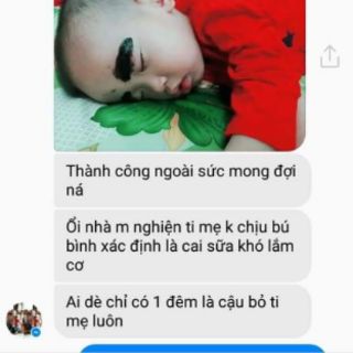 Bột bôi cai sữa mẹo cho bé yêu