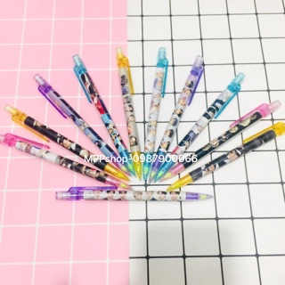 Bút chì BTS bút chì thần tượng BTS mẫu ngẫu nhiên