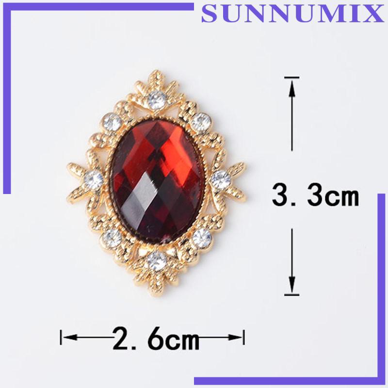 Bộ 11 Nút Trang Trí Lưng Quần Đính Ngọc Trai Cho Đám Cưới