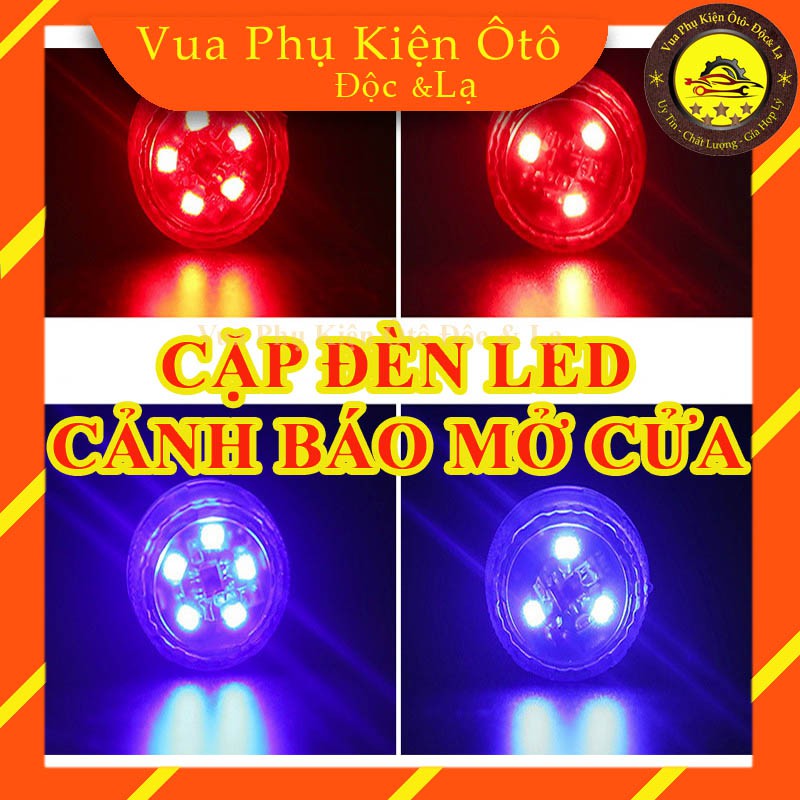 Đèn led cảnh báo mở cửa cao cấp - 1 cặp màu ngẫu nhiên