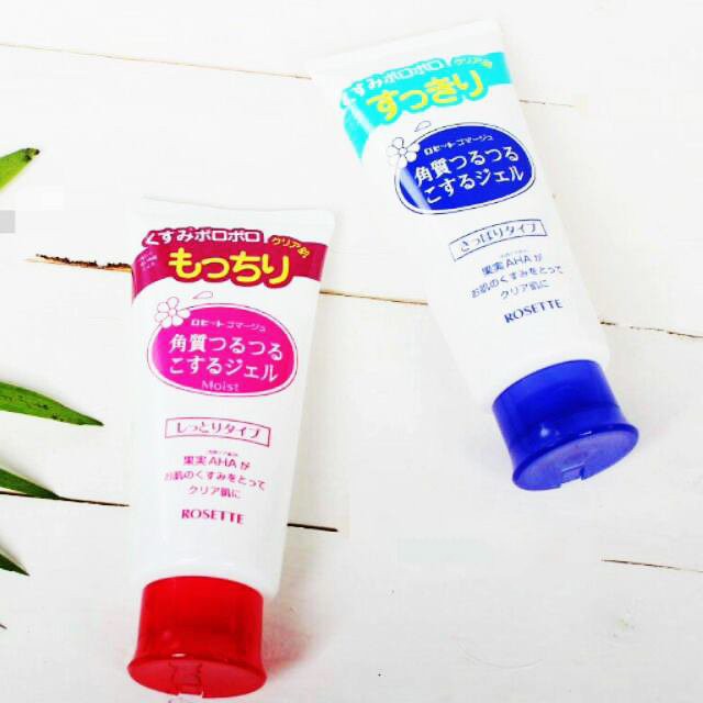 Rosette Gel Tẩy Tế Bào Chết Cho Mọi Loại Da 120g