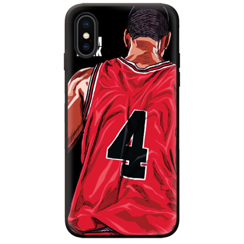 Ốp lưng họa tiết các nhân vật trong anime Slam Dunk dành cho iPhone 6 6p 7 7p 8 8p X XS XR XSMAX