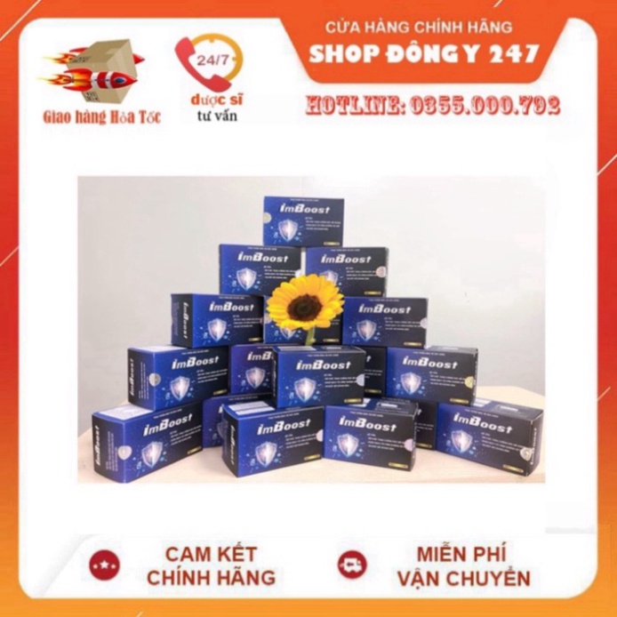 ✅ IMBOOST tăng cường miễn dịch, phòng chống bệnh, chống mệt mỏi do làm việc cường độ cao