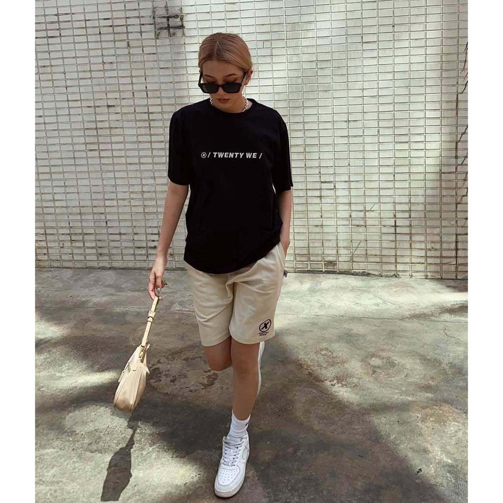 Áo thun Unisex 20WE  Basic Tee phông trơn nam nữ tay lỡ freesize form rộng | BigBuy360 - bigbuy360.vn