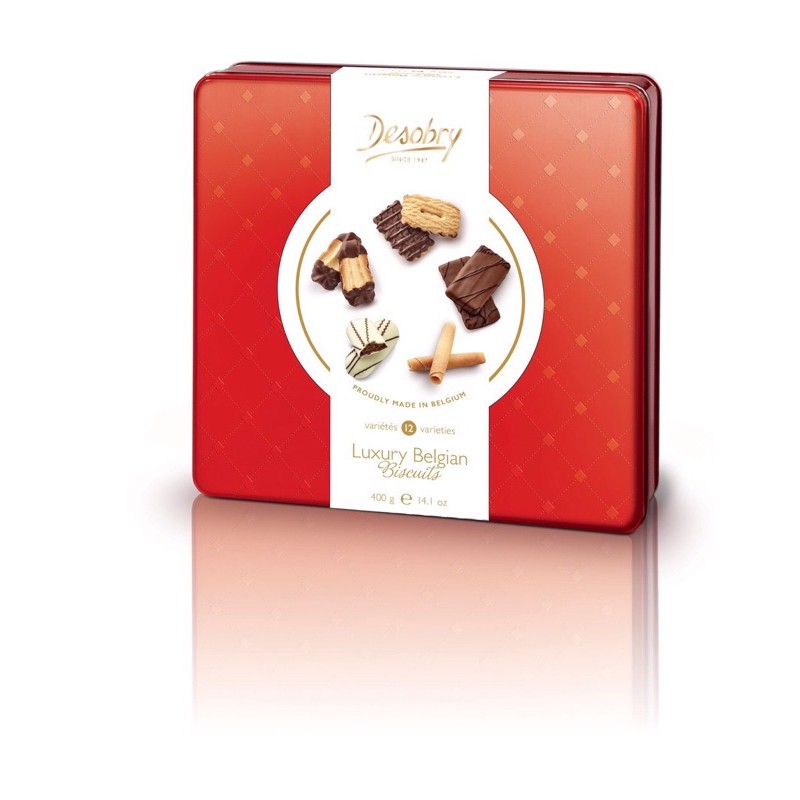 Bánh hộp sắt Desobry (400g)