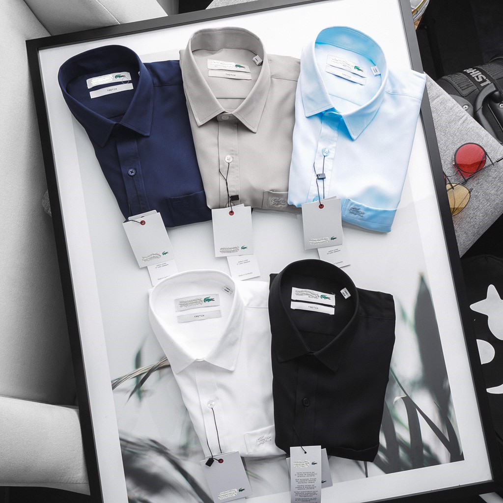 Sơ mi nam ngắn tay cổ bẻ cao cấp chất cotton thêu căng đét D365-SM11 | BigBuy360 - bigbuy360.vn