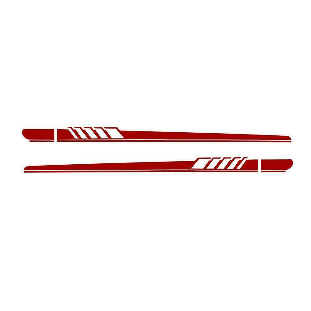 Bộ 2 Decal Dán Trang Trí Thân Xe Ô Tô Cá Tính