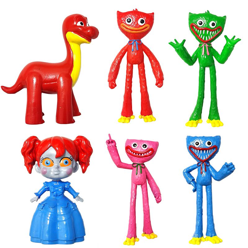 Búp bê đồ chơi hình nhân vật game Huggy Wuggy Poppy Playtime đáng sợ phù hợp làm quà tặng giáng sinh cho bé