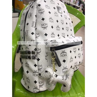 BALO McM MÀU TRẮNG SIZE L - SIZE 40