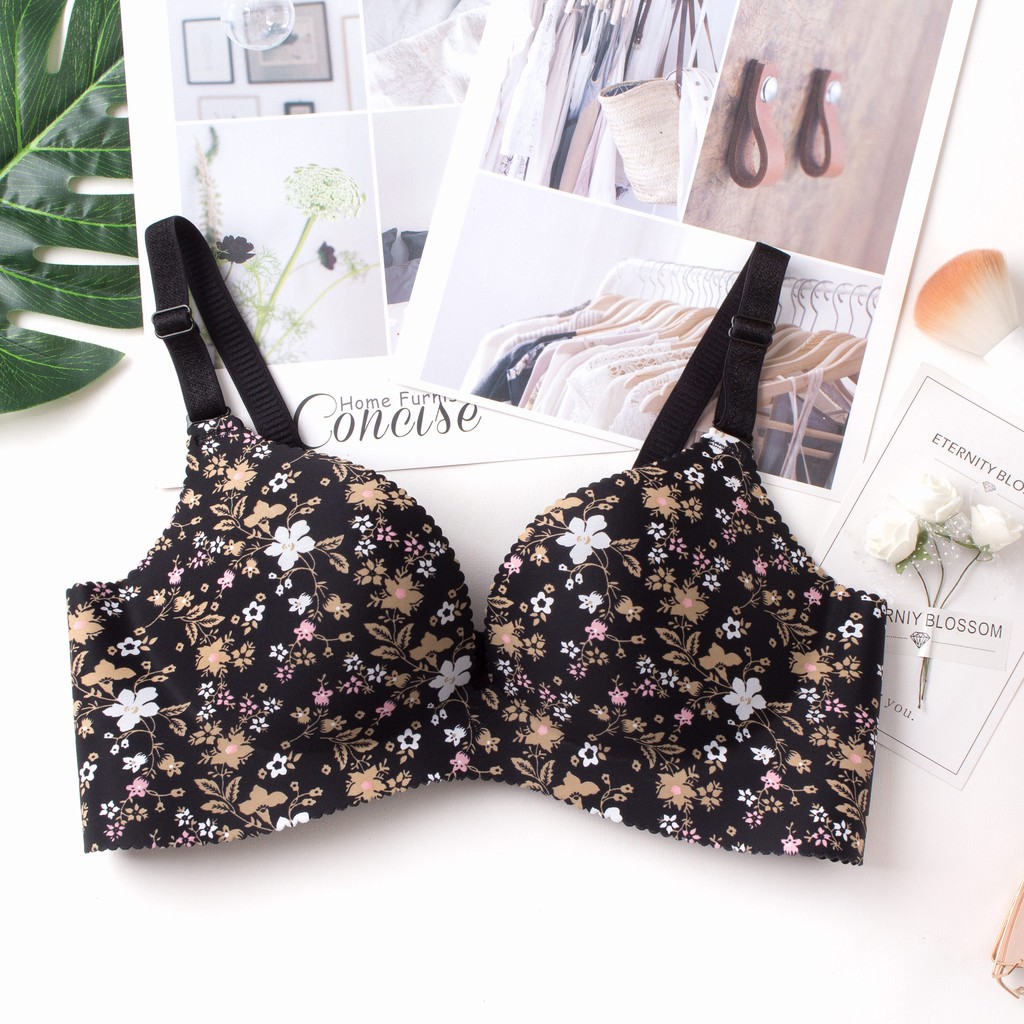 Áo Lót Su Đúc Không Gọng Form Nâng (Mẫu hoa nhí)- AL093 | BigBuy360 - bigbuy360.vn