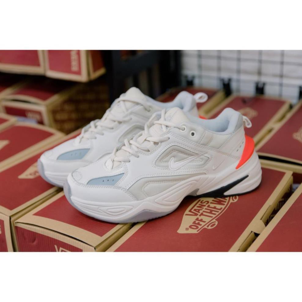 Giày M2K Trắng Gót Cam - Chuẩn 1:1 Full box/bill