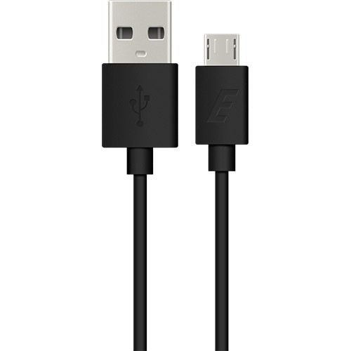 Cáp sạc nhanh microUSB Energizer C11UBMCKBK4 dài 2m - max 2.4A (Đen) - Nhất Tín Computercáp bộ  cáp sạc