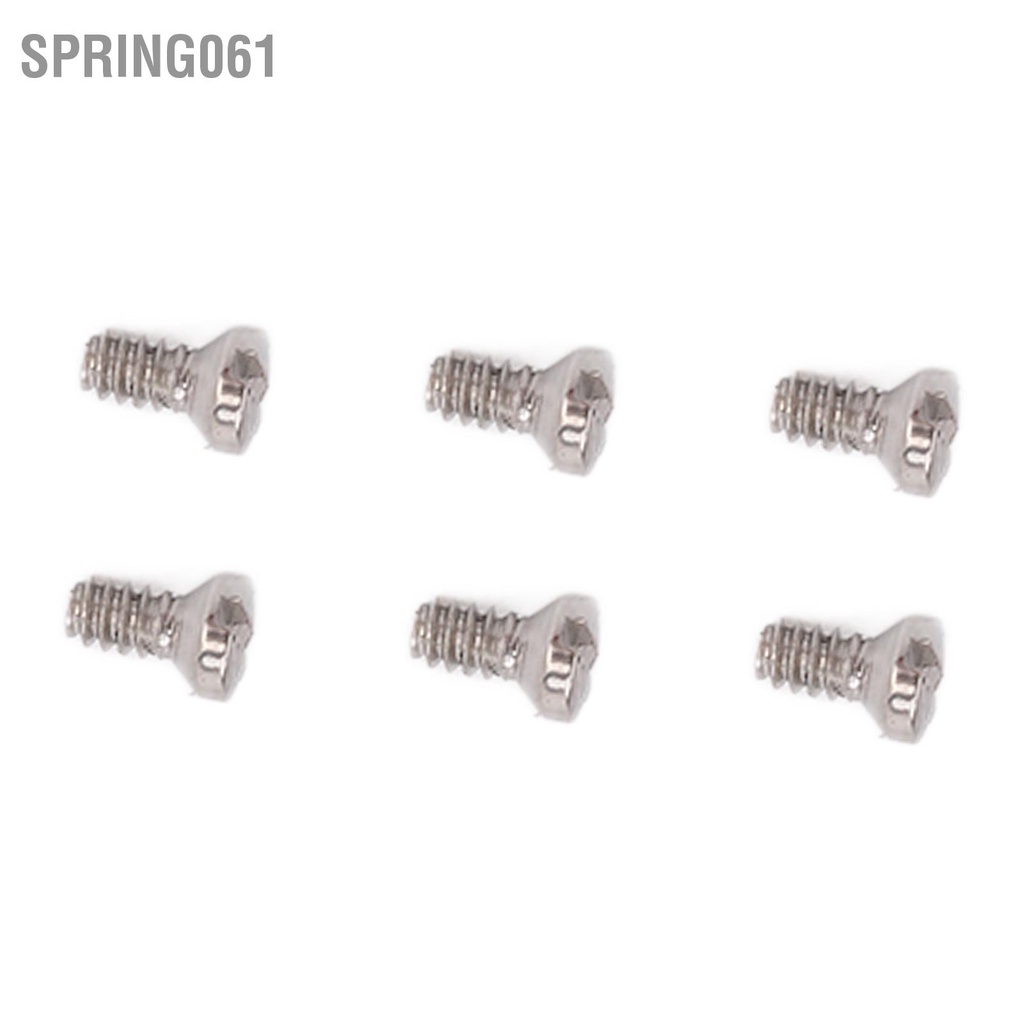 [Hàng Sẵn] Bộ 6 Ốc Vít Thay Thế Cho Mặt Lưng Đồng Hồ Thạch Anh【Spring 061】