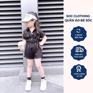 Đồ bộ bé gái từ 22-35kg vải đũi mềm - set đồ bé gái size đại sang chảnh